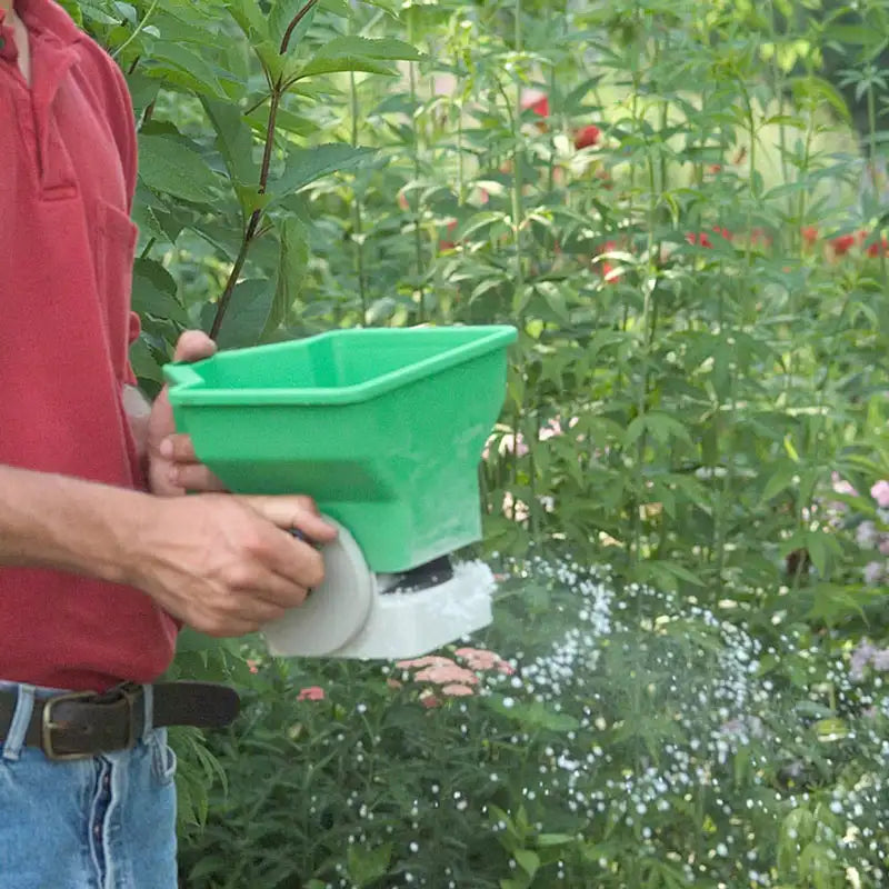 Handheld Broadcast Seed & Fertilizer Spreader