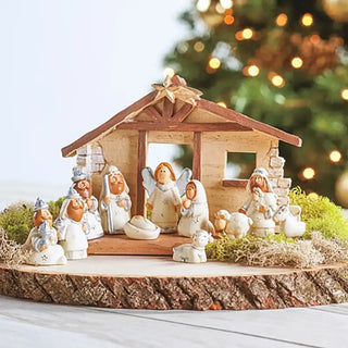 Miniature Nativity Set